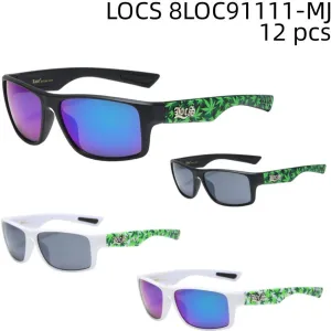 LOCS Wholesale Sunglasses 8LOC91111-MJ