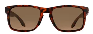 Rheos Mens Coopers Tortoise Frames Amber Lens Polarized Sunglasses